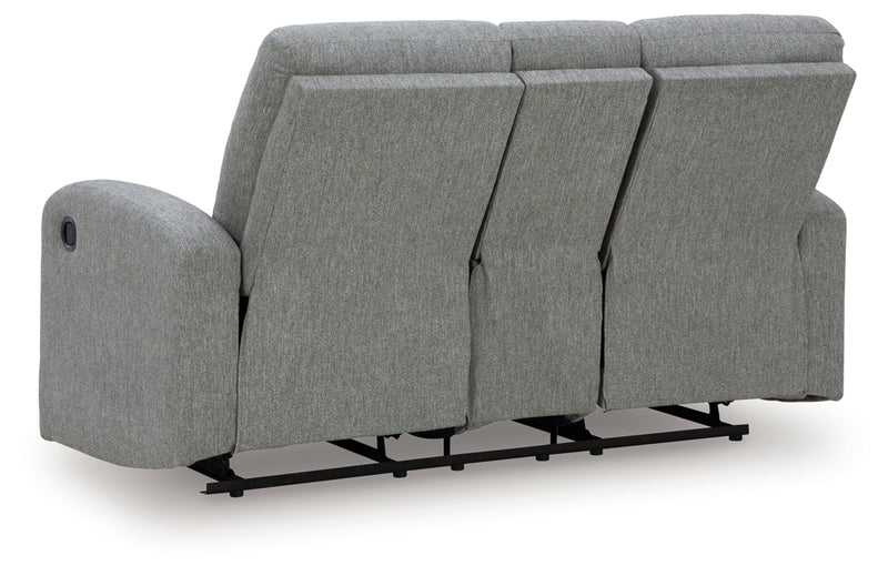 Moreau Place DBL Reclining Loveseat w/Console