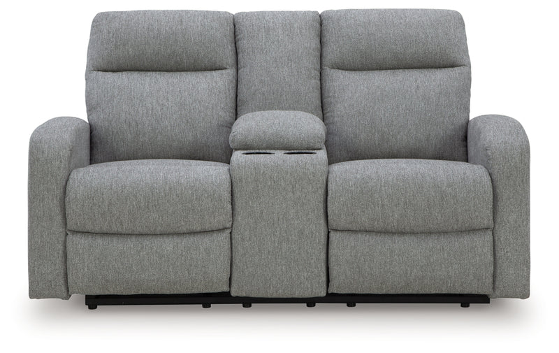 Moreau Place DBL Reclining Loveseat w/Console