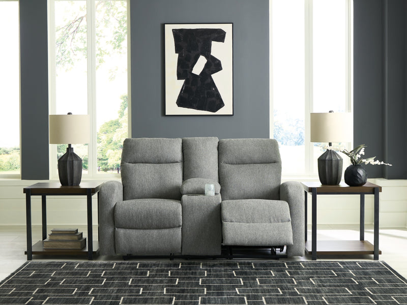 Moreau Place DBL Reclining Loveseat w/Console