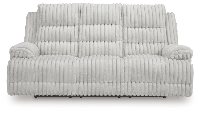 Technique Reclining Power Sofa w/Drop Down Table