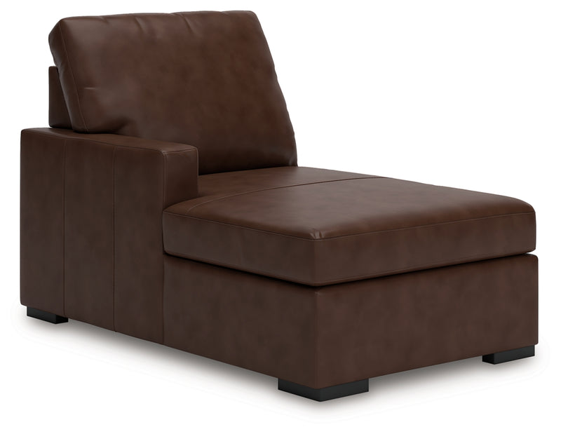 Sofá seccional moderno de 3 piezas con chaise longue