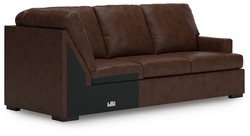 Sofá seccional moderno de 3 piezas con chaise longue