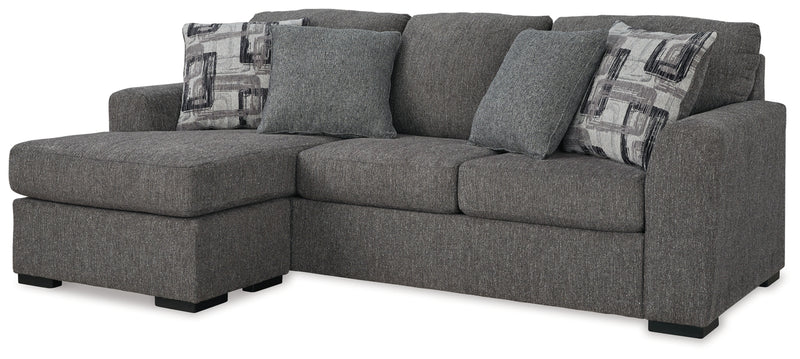 Sofá Chaise Gardiner con otomana