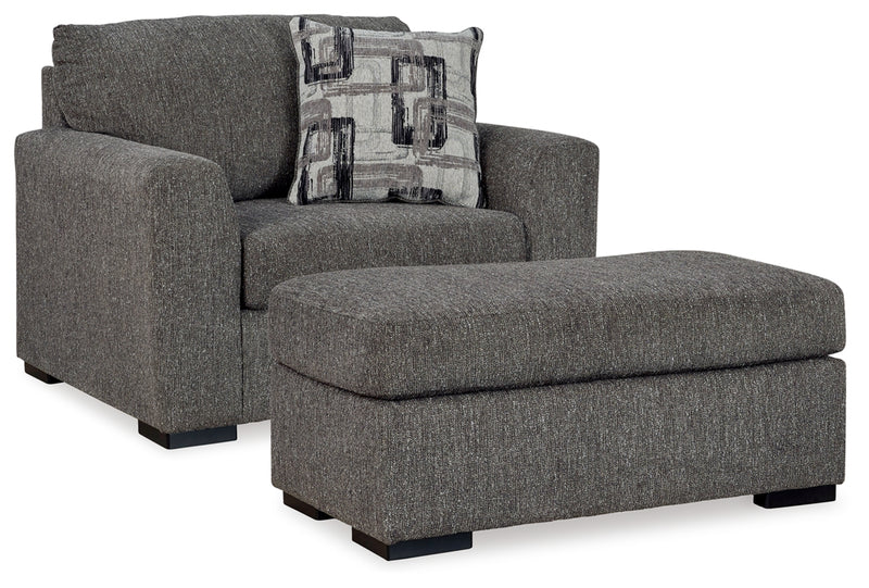 Sillón y otomana Gardiner