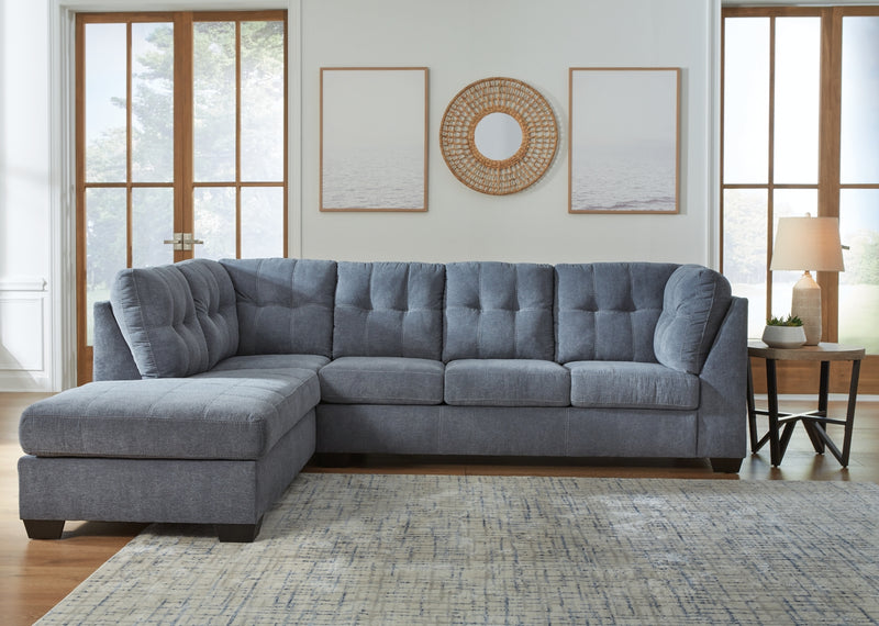 Seccional Marleton de 2 Piezas con Chaise