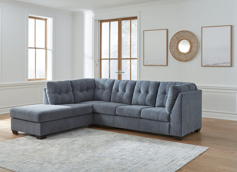 Seccional Marleton de 2 Piezas con Chaise