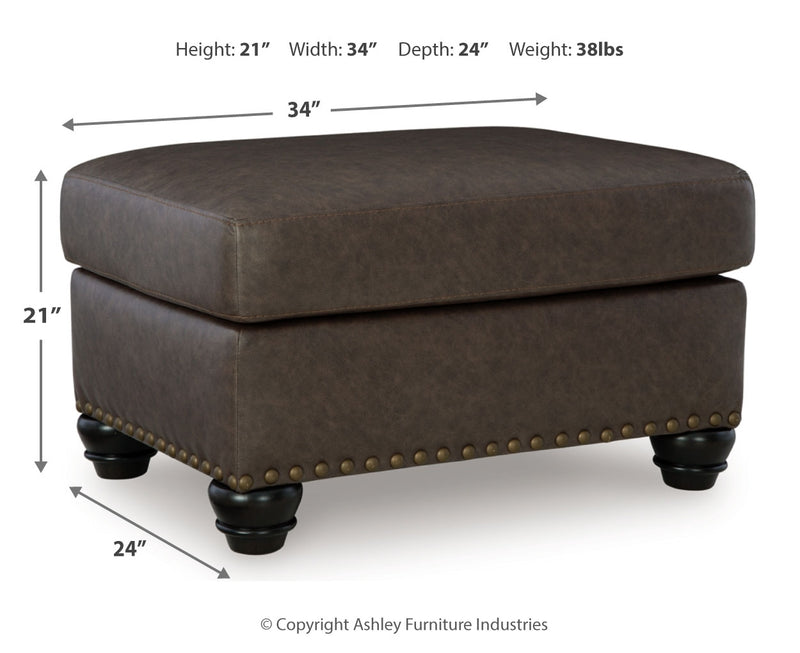 Roxmere Chair and Ottoman
