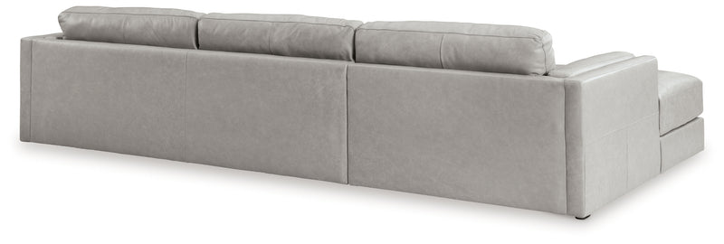 Seccional de 2 piezas Amiata con chaise longue
