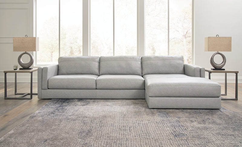 Seccional de 2 piezas Amiata con chaise longue