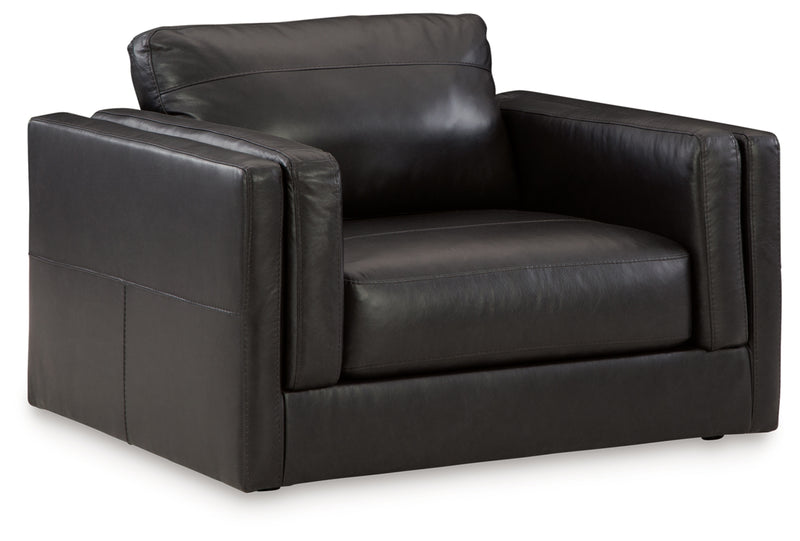 Sillón y otomana Amiata