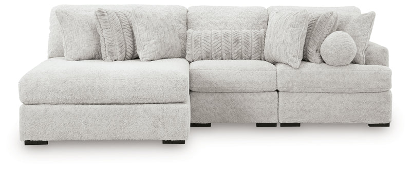 Seccional Snodoodle de 3 piezas con chaise longue