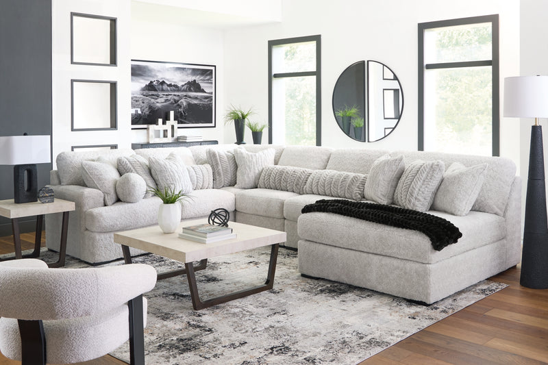 Seccional Snodoodle de 6 piezas con chaise