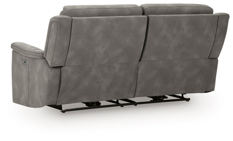 Sofá reclinable eléctrico de 2 plazas Next-Gen Durapella con reposacabezas ajustable