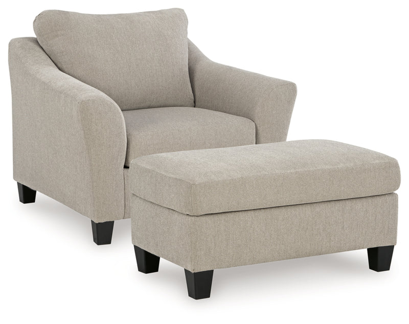 Sillón y otomana Willarae