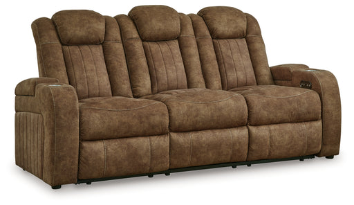 Wolfridge Power Reclining Sofa with Adjustable Headrest