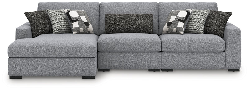 Seccional de 3 piezas Bealton con chaise longue