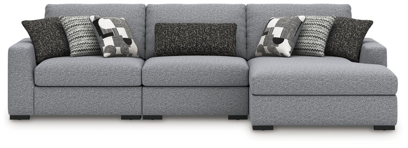 Seccional de 3 piezas Bealton con chaise longue