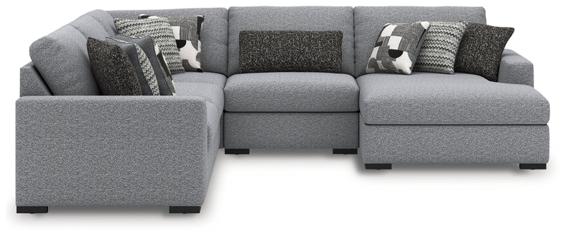 Seccional de 5 piezas Bealton con chaise longue