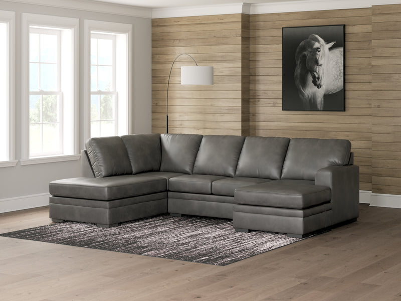 Seccional de 2 piezas Dara Park con chaise longue
