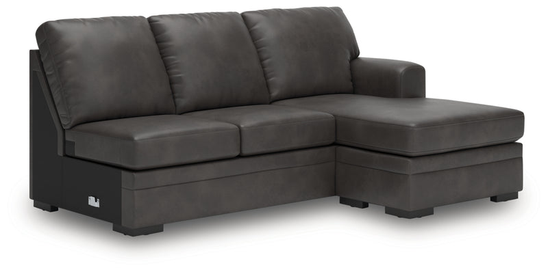 Seccional de 2 piezas Dara Park con chaise longue