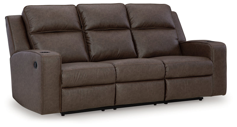 Lavenhorne Reclining Sofa w/Drop Down Table
