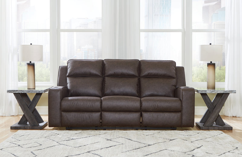 Lavenhorne Reclining Sofa w/Drop Down Table