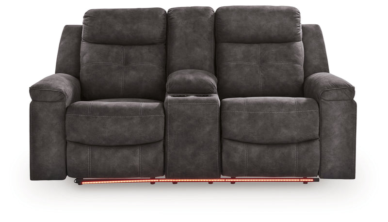 Brysonview DBL Reclining Loveseat w/Console