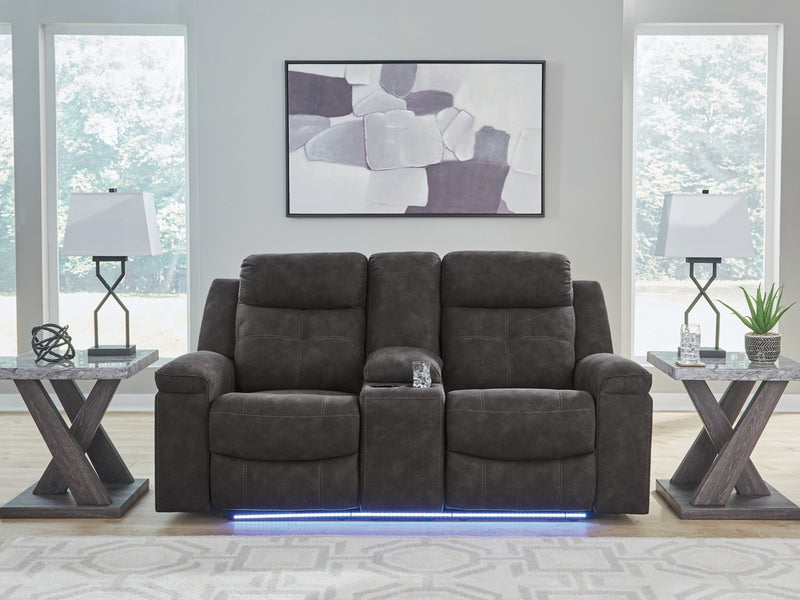 Brysonview DBL Reclining Loveseat w/Console