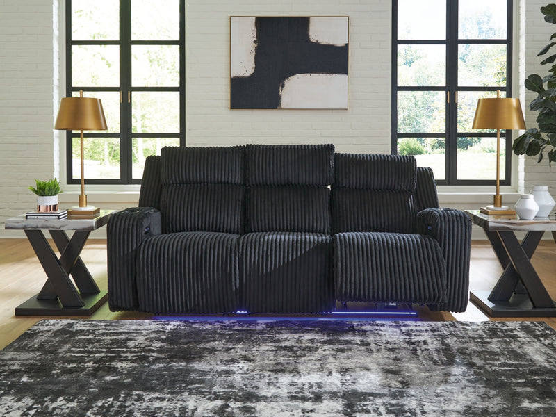 Sofá reclinable eléctrico TwinBrooke con reposacabezas ajustable