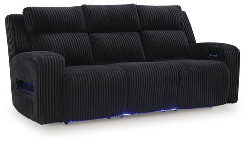 TwinBrooke Power Reclining Sofa with Adjustable Headrest