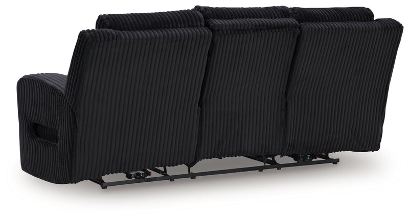 Sofá reclinable eléctrico TwinBrooke con reposacabezas ajustable