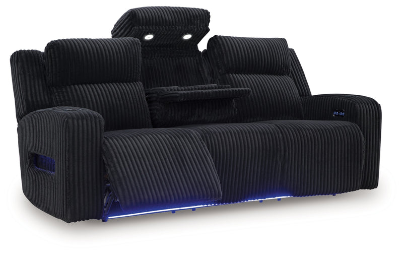 Sofá reclinable eléctrico TwinBrooke con reposacabezas ajustable