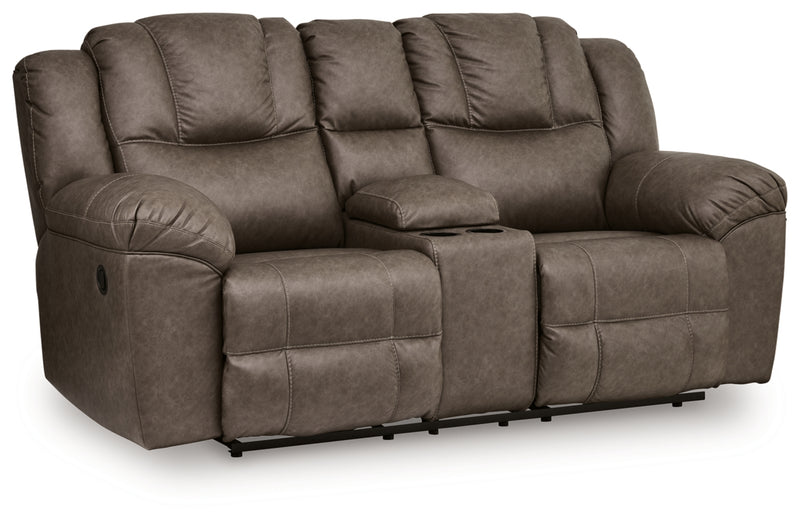 Knoxlee DBL Reclining Loveseat w/Console