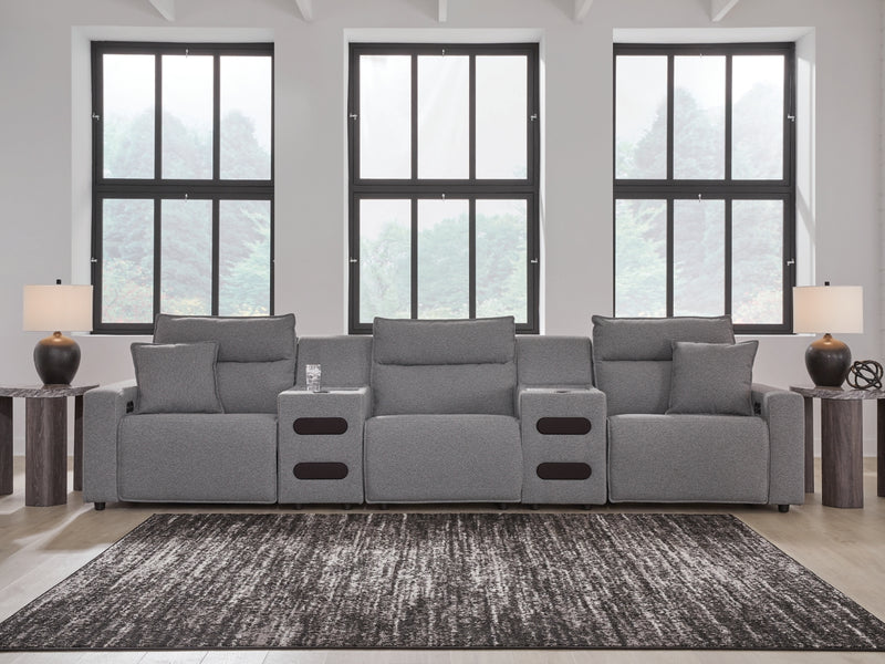 Sofá reclinable eléctrico Modmax II de 5 piezas