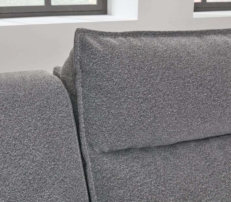 Seccional reclinable eléctrico de 7 piezas Modmax II con consolas de audio