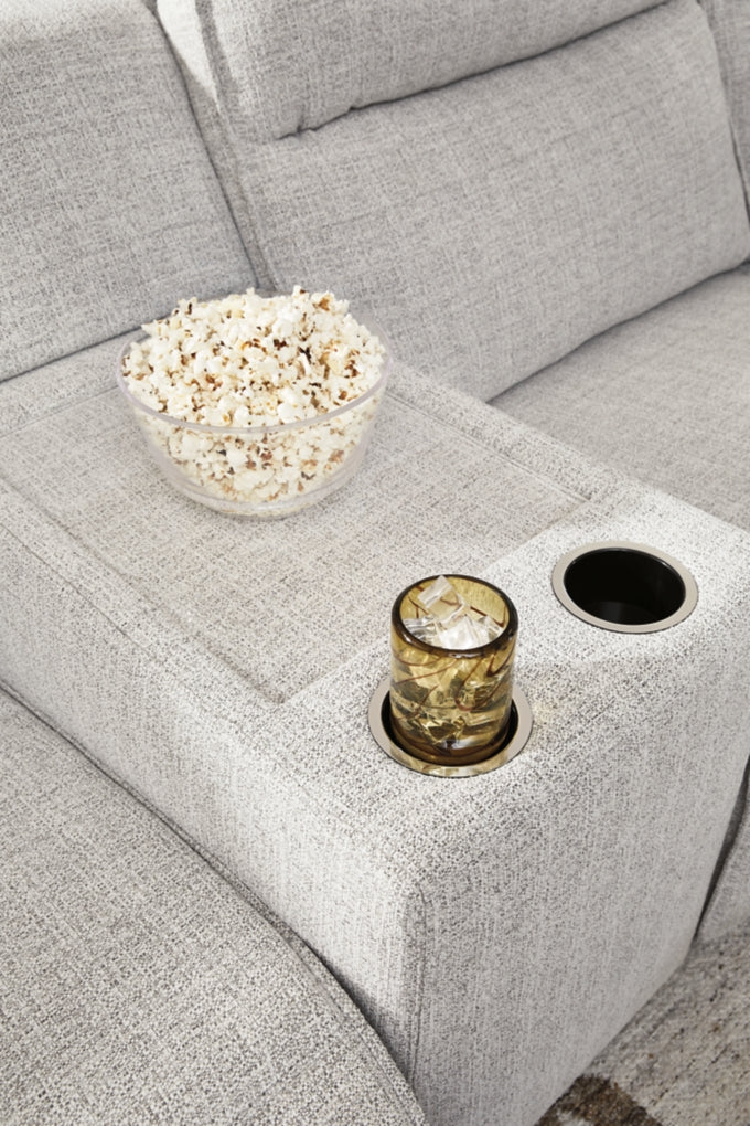 Seccional reclinable Modmax II de 6 piezas con chaise