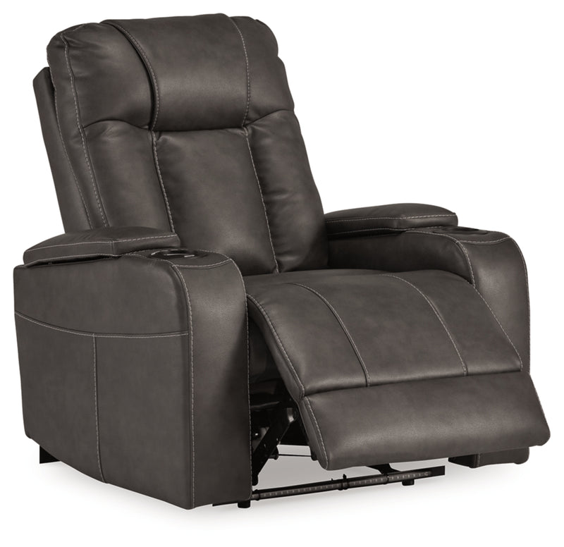 Feazada Power Recliner/Adjustable Headrest