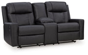 Mackmenville DBL Reclining Loveseat w/Console