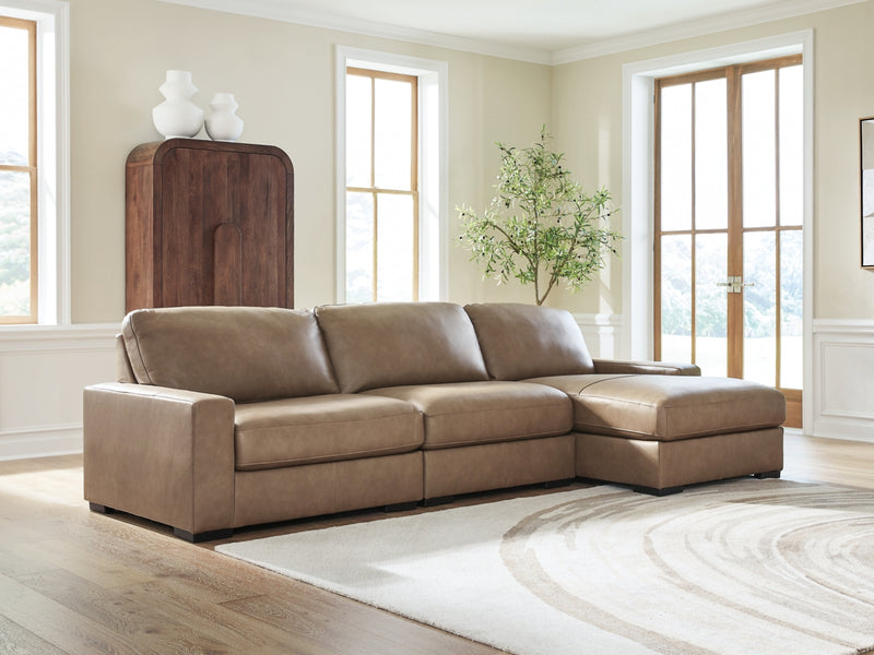 Seccional de 3 piezas Veronella con chaise longue
