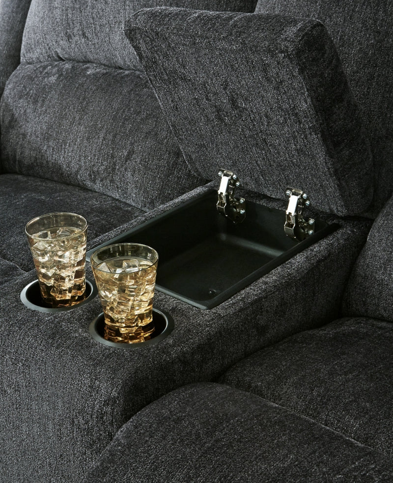 Sofá biplaza reclinable Draycoll DBL