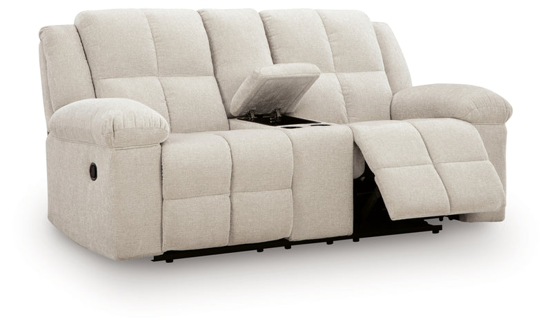 Sofá biplaza reclinable Orlen DBL con consola