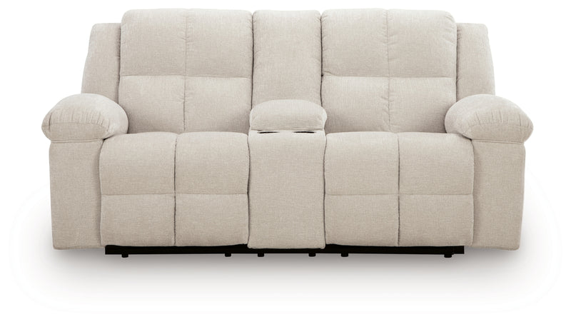 Sofá biplaza reclinable Orlen DBL con consola