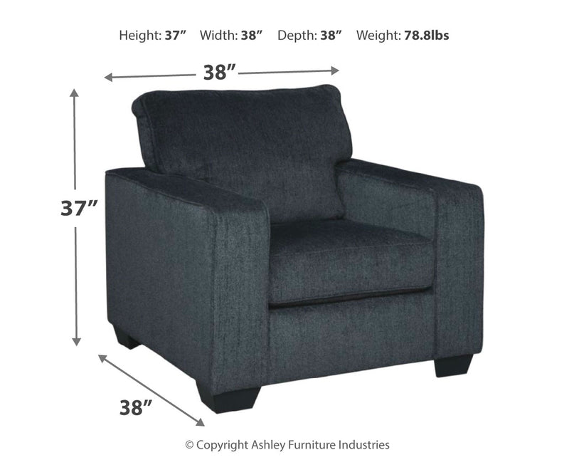 Sillón y otomana Altari