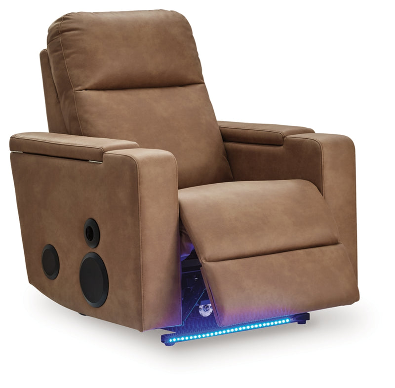 Sillón reclinable eléctrico Flinlock Glider con sistema de audio