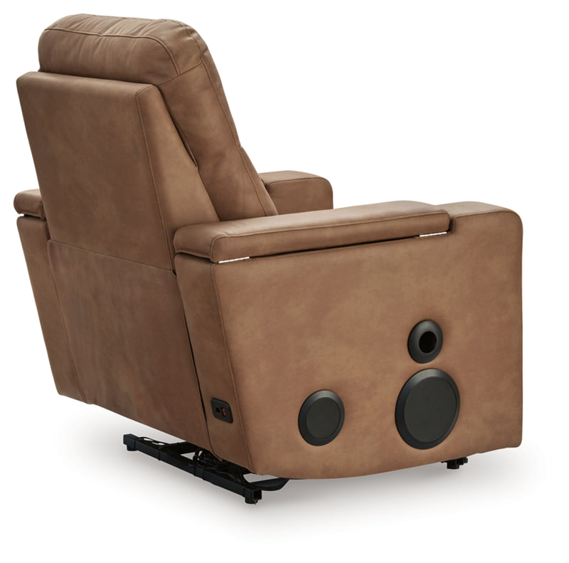 Sillón reclinable eléctrico Flinlock Glider con sistema de audio