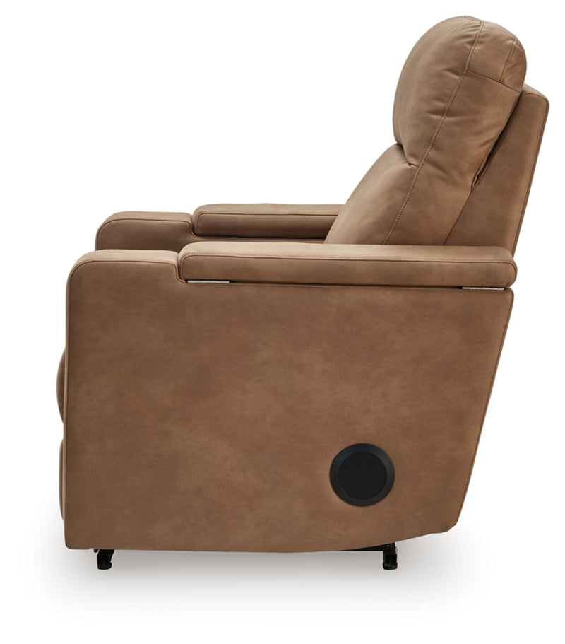 Sillón reclinable eléctrico Flinlock Glider con sistema de audio