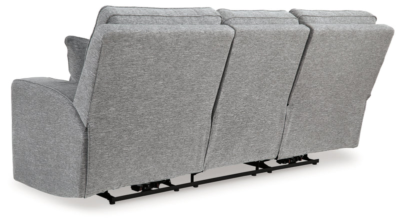 Sofá reclinable eléctrico Biscoe con reposacabezas ajustable