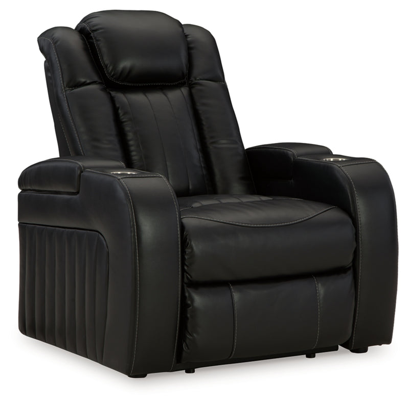 Caveman Den Power Recliner/Adjustable Headrest
