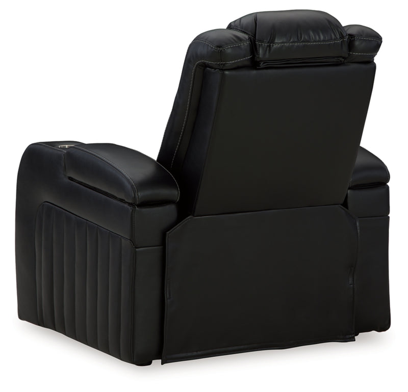 Sillón reclinable eléctrico con reposacabezas ajustable Caveman Den
