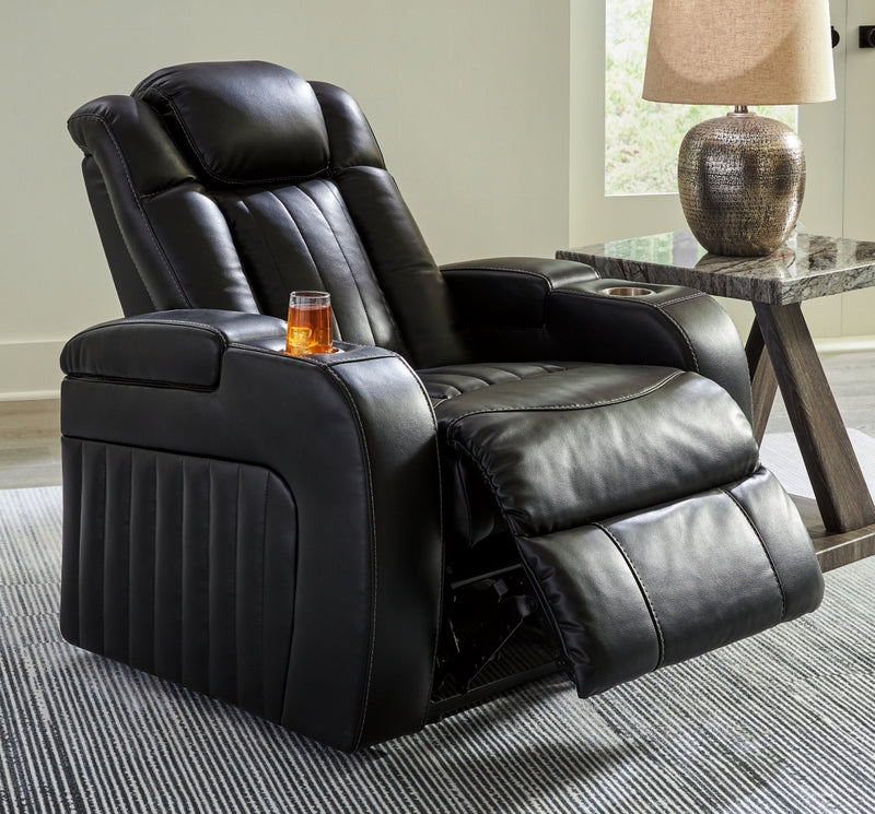 Sillón reclinable eléctrico con reposacabezas ajustable Caveman Den